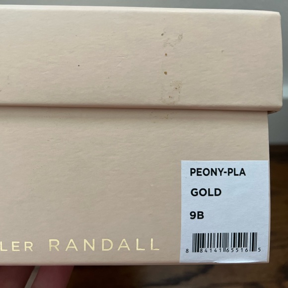 Loeffler Randall Peony Platinum Sandals, size 9 - Picture 6 of 8